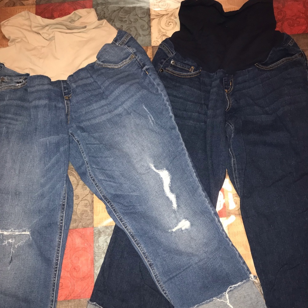 Maternity Jeans XL Brand New  2 pair